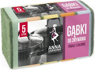 Produktbild von 5x Splschwamm SCHWAMM Geschirrschwamm Putzlappen Putzschwamm