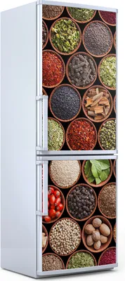Produktbild von Magnete Dekorative - 60 cm x 180 cm - Küche Magnetmatte Kühlschrankmagnete - Gewürze Gemüse