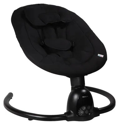 Produktbild von MamaLoes Noud Elektrische Babyschaukel in Schwarz