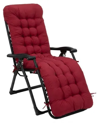 Image de Omgoods - Coussin moelleux et confortable pour chaise longue, 170 x 53 cm
