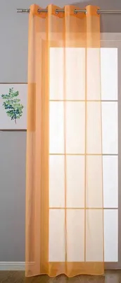 Produktbild von Oranze Stoffgordijnen mit Ringen für Wohnzimmer 245x140 cm