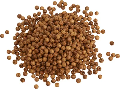 Produktbild von VBS XXL Holzperlen mit Naturmaserung, Ø 8 mm, 100 g