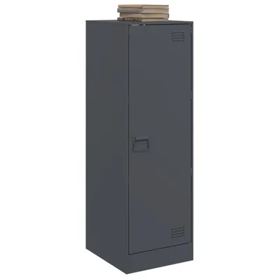 Obrázok produktu pre vidaXL Príborník antracit 34,5x39x107 cm oceľ