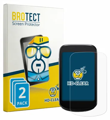Produktbild von 2x Für iGPSPORT BSC500 Schutzfolie BROTECT Displayschutz Display Schutz Folie Klar Transparent