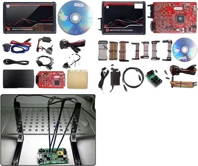 Image de Outil de tuning de puce ECU, cadre BDM LED, 22 adaptateurs de sonde BDM, Kess Kt-ag LED BDM
