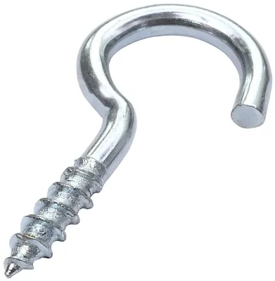 Imagen del producto de Solidchoice - Juego de 50 ganchos para tornillos, fabricados en acero galvanizado