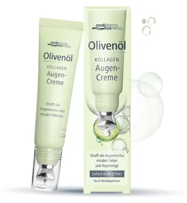 Produktbild von Olivenöl Kollagen Augencreme, 15 ml Creme