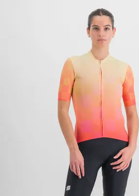 Produktbild von SPORTFUL Kurzarm Fahrradtrikot - ROCKET - Orange/Beige L
