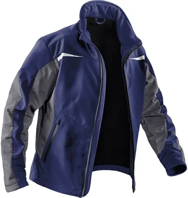 Zdjęcie produktu dla KÜBLER uni  Softshelljacke 1241 blau Größe S