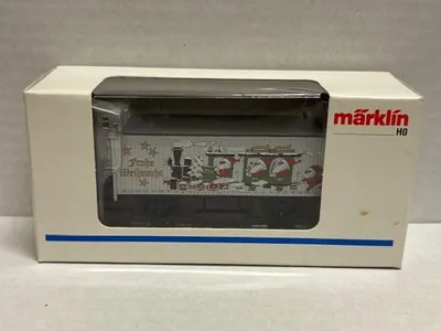 Produktbild von MÄRKLIN H0 geb.Güterwagen m.Bremserhaus Frohe Weihnachten 1995