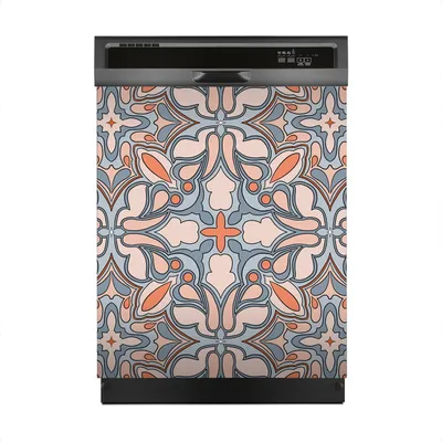 Produktbild von Magnete Dekorative 60x70 cm Küche Magnetmatte Spülmaschine - Portugiesische Mosaiken