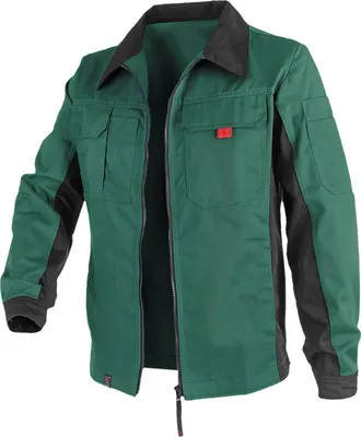 Produktbild von Kübler Jacke grün/schwarz 65%Polyester/35%Baumwolle Gr. 60
