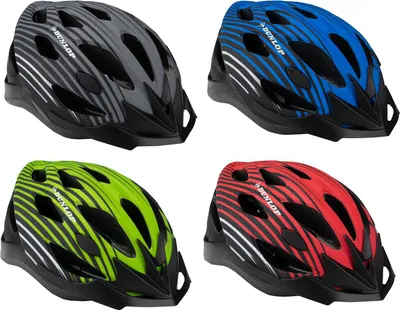 Produktbild von Dunlop Fahrradhelm Grün (Größe L / 58-61 CM) Helm - Fahrradzubehör, Sicherheit - Mountainbike