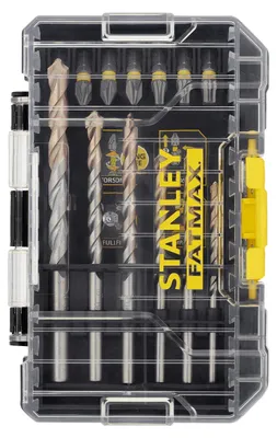 Obrázok produktu pre Stanley Fatmax 19-dielna súprava vrtákov a vrtákov do muriva