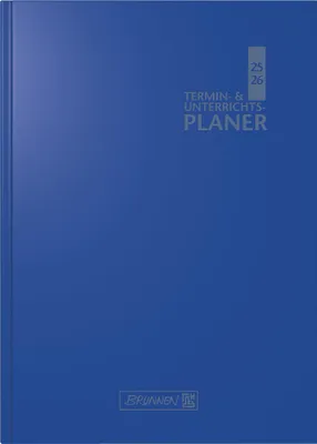 Produktbild von BRUNNEN Termin- & Unterrichtsplaner 25/26 2 S. = 1 W. A5