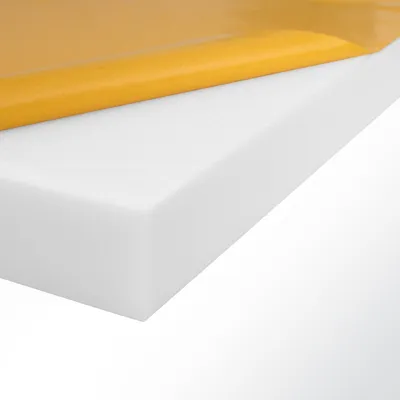 Produktbild von Schallabsorber Basotect® 100x50x2cm weiß selbstklebend Schallschutz Schalldämmung Akustikschaumstoff für Wand und Decke