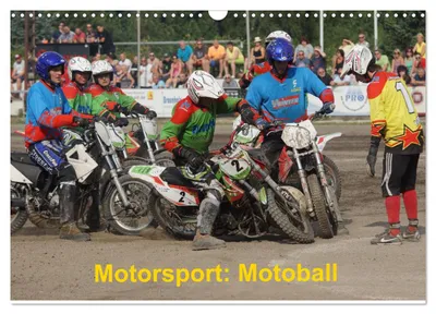 Produktbild von Motorsport: Motoball (Wandkalender 2027 DIN A3 quer), CALVENDO Monatskalender