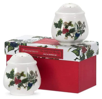 Salz- und Pfefferstreuer-Set, 2-teilig, Porzellan, 7 cm