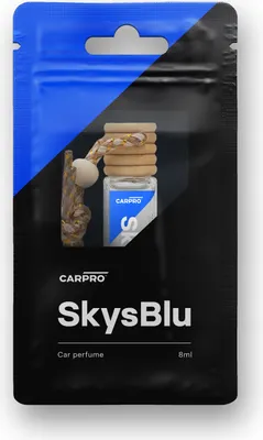 Zdjęcie produktu dla CarPro SkysBlu Car Perfume zapach samochodowy w butelce jak eraser 8ml