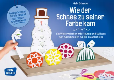 Image de Wie der Schnee zu seiner Farbe kam. Kamishibai Bildkartenset.