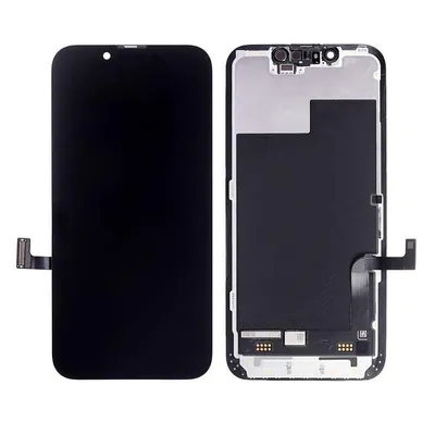 Produktbild von CoreParts OLED-Bildschirm mit Digitizer und Rahmen Schwarz für iPhone 13 Mini IC Transplantationsunterstützung, MOBX-IP13MINI-01