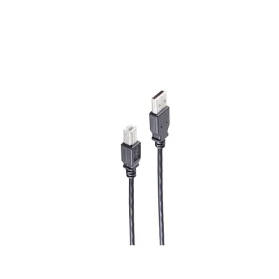 Zdjęcie produktu dla shiverpeaks BS13-23055 kabel shiverpeaks BASIC-S USB 2.0, wtyczka A - wtyczka B