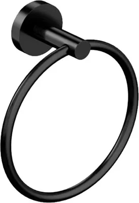 Produktbild von Aloni Handtuchring Ø 16 cm Schwarz matt