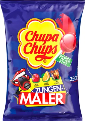 Produktbild von Chupa Chups Zungenmaler fruchtige Lutscher 250er Nachfüllbeutel 3000g