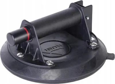 Produktbild von Rubi 18919 200 Mm Saugnapf Mit Vakuumpumpe Schwarz Schwarz One Size