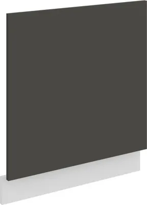 Produktbild von Tür für Einbaugeschirrspüler LUNARA – 60 x 57 cm, Graphit/Weiß
