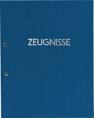 Obrázok produktu pre Zeugnismappe Colours blau