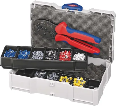 Produktbild von Aderendhülsensortiment 1201tlg.0,50-6,00mm² Crimpzange PreciForce®