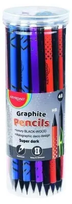 Produktbild von Holografischer HB-Holzstift (48 Stück) – Keyroad
