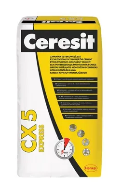 Immagine prodotto di Ceresit CX5 EXPRESS Malta da montaggio a presa rapida 5 kg