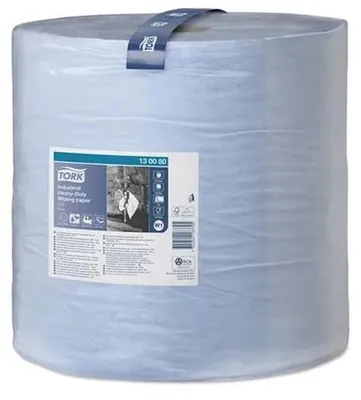 Obrázok produktu pre Tork 130080, 750 listy, Modrá, 369 mm, 255 m, 340 mm, 39 cm