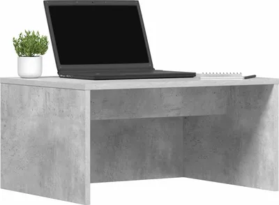 Produktbild von Cloris Designermöbel Wandtisch Wandmontiert Beton Grau 60 x 45 x 30cm Holzwerkstoff - Kommoden 2026Neu122991 - Kommoden
