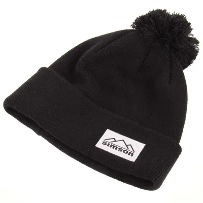 Produktbild von Bommelmütze "Suhler Berge" - Farbe Schwarz