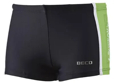 Produktbild von Beco Jungen-Schwimmboxershorts Schwarz/Grün - 152