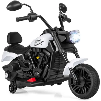 Immagine prodotto di Moto elettrica chopper per bambini con musica e luci