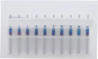 Produktbild von 10 Stück Hartmetall-Fräser, blauer Schaftfräser, Gravierfräser für CNC-Leiterplattenmaschinen (1,0 mm)