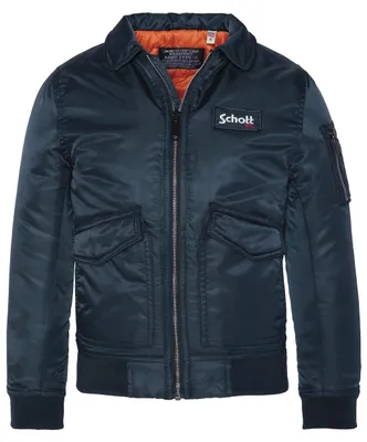 Produktbild von Schott NYC Unisex Kinder Jacke, Marineblau, 14 Jahre