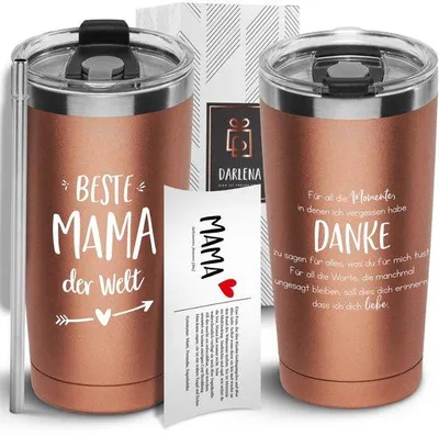 Productafbeelding van Thermomug voor mama met bedanktekst - 500 ml