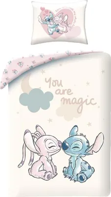 Obrázok produktu pre Obliečka na perinu Stitch Magic 160 x 200 cm - 70 x 80 cm - bavlna