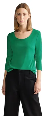 Produktbild von Damen Basic T-Shirt mit 3/4 Arm