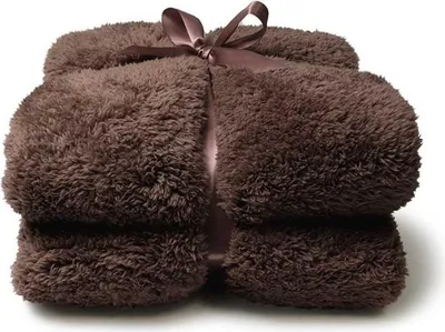 Produktbild von Unique Living |  Teddydecke 150x200cm taupe