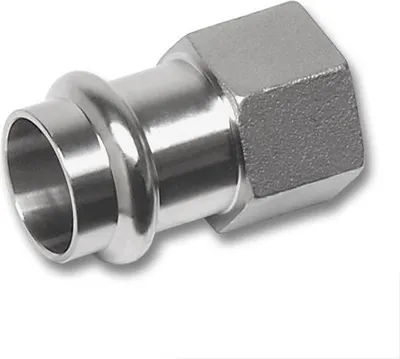 Produktbild von SANHA NiroTherm, Typ 91270G Übergangsmuffe 42mm x 1 1/2" IG