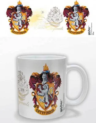 Produktbild von Harry Potter - Lizenz Tassen - Gryffindor Crest