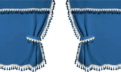 Produktbild von Vorhänge Lampa für Lastwagen, Standardkabine - Blau