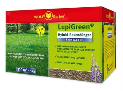 Produktbild von Wolf Garten LupiGreen® Hybrid Rasendünger Langzeit LU-L 110
