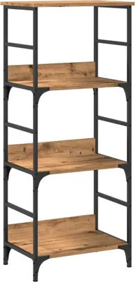 Obrázok produktu pre vidaXL Artisan dubová knižnica 50x33x117,5 cm materiál na báze dreva